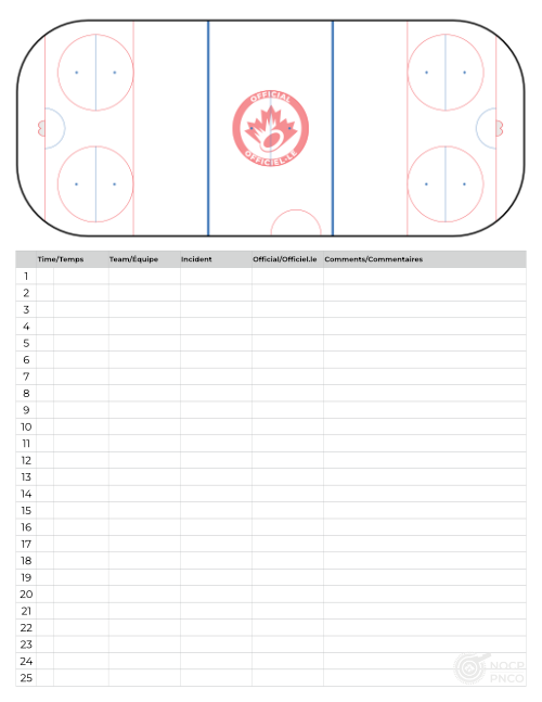Double-sided Standard Chart