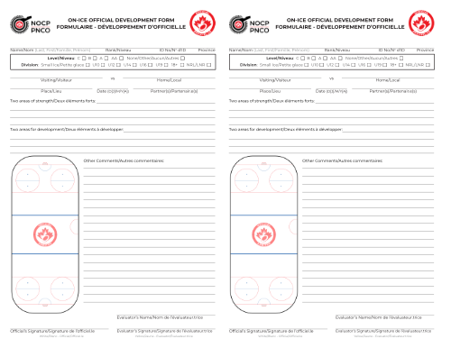 on-ice official coaching form (development) 2-UP